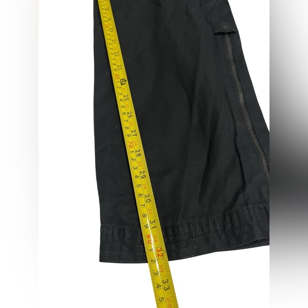 Vintage Ralph Lauren Black Low Rise Cargo Pants Sz 4 - Picture 9 of 10